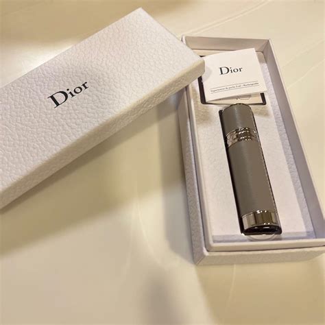 christian dior refillable atomiser|Christian Dior la collection prive.